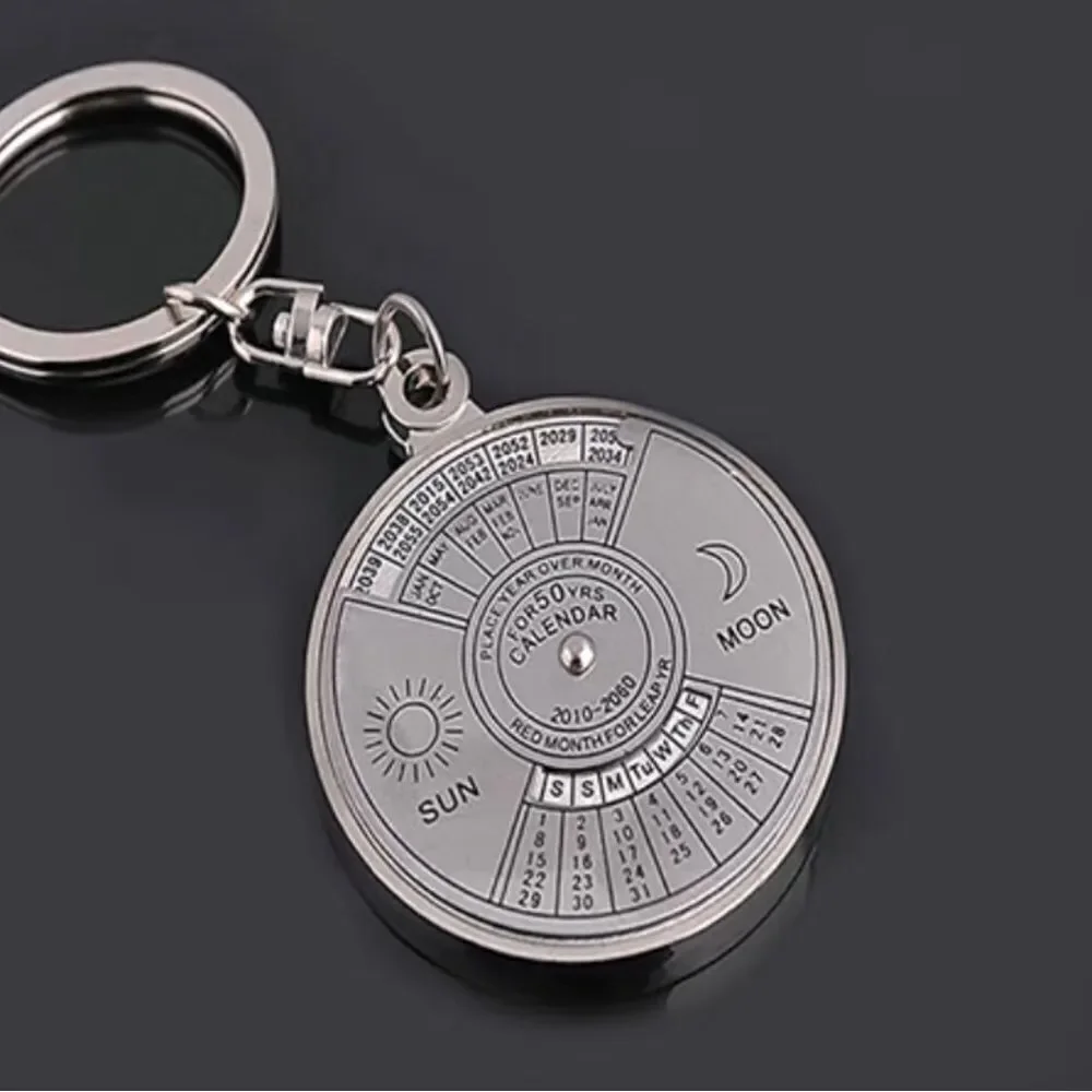 ‎50 YEAR PERPETUAL CALENDAR KEYRING